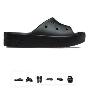 CROCS CLASSIC PLATFORM SLIDE